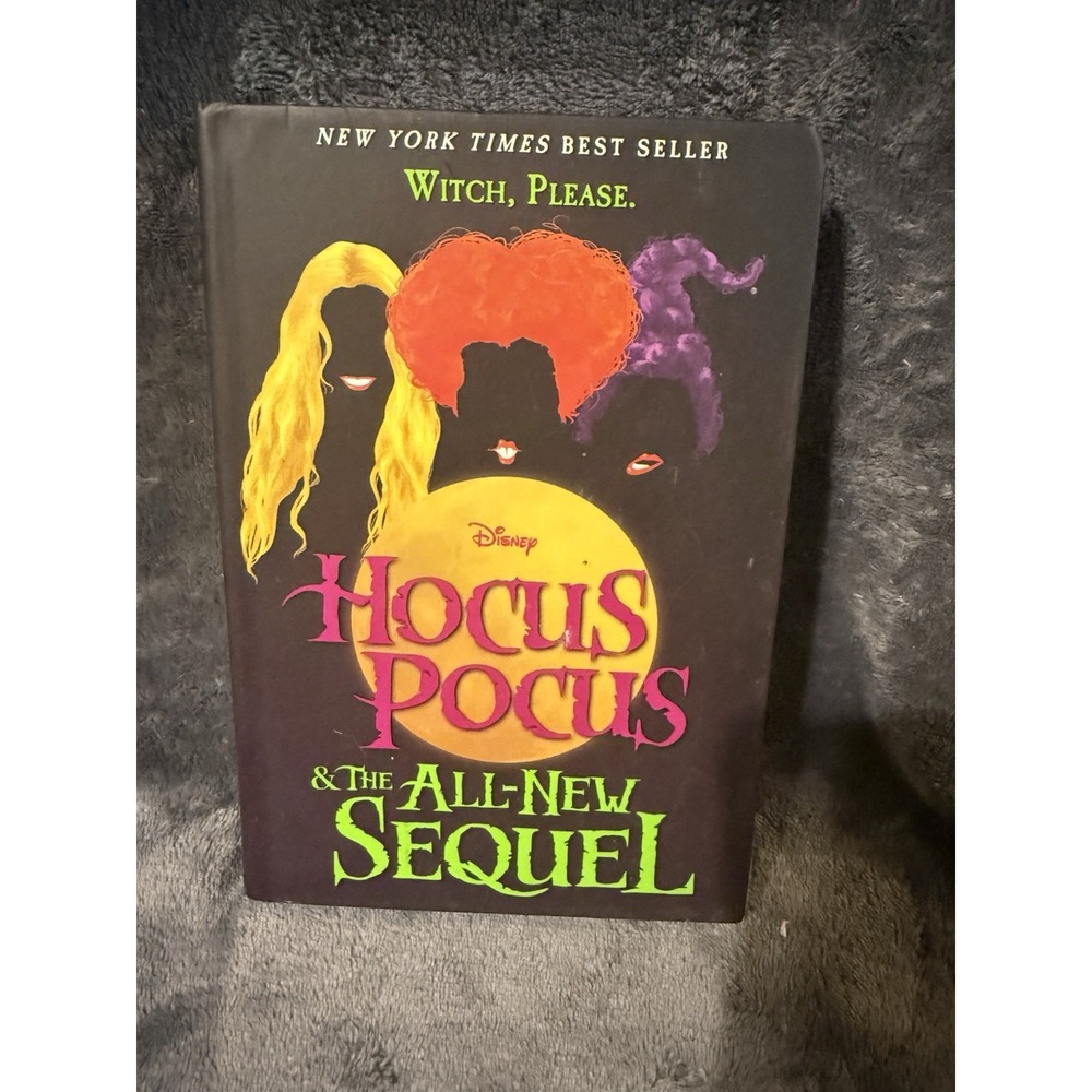 Disney Hocus Pocus &The All- New Sequel Hardcover Book- 1st Edition HC 2018